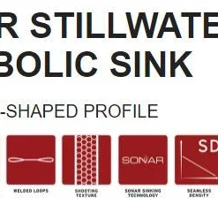 Scientific Anglers Sonar Stillwater Parabolic Sink 3/5/3 Fly Line