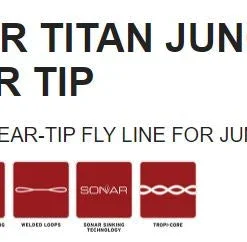 Scientific Anglers Fly Lines Scientific Angler Sonar Titan Jungle Clear Tip Fly Line 7 Scientific Anglers Fly Lines Scientific Angler Sonar Titan Jungle Clear Tip Fly Line