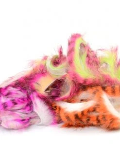 Hareline Magnum Tiger Barred Rabbit Strips Hair & Fur