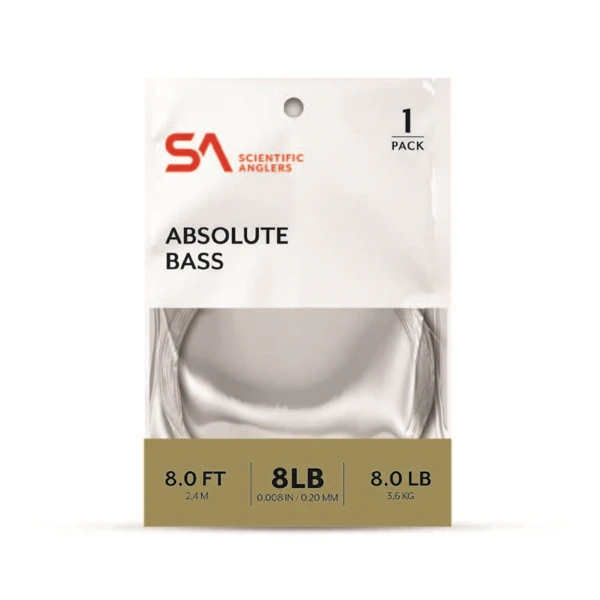 Scientific Anglers Absolute Bass Leaders - 8' 3 Scientific Anglers Absolute Bass Leaders - 8'