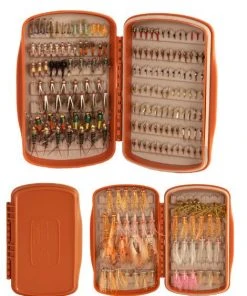 Fishpond Tacky Pescador Fly Box - Small - Burnt Orange Fly Boxes