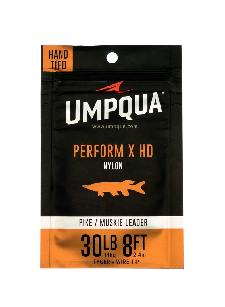 Umpqua Perform X Pike/Musky Leader With Tyger Wire 3 Umpqua Perform X Pike/Musky Leader With Tyger Wire